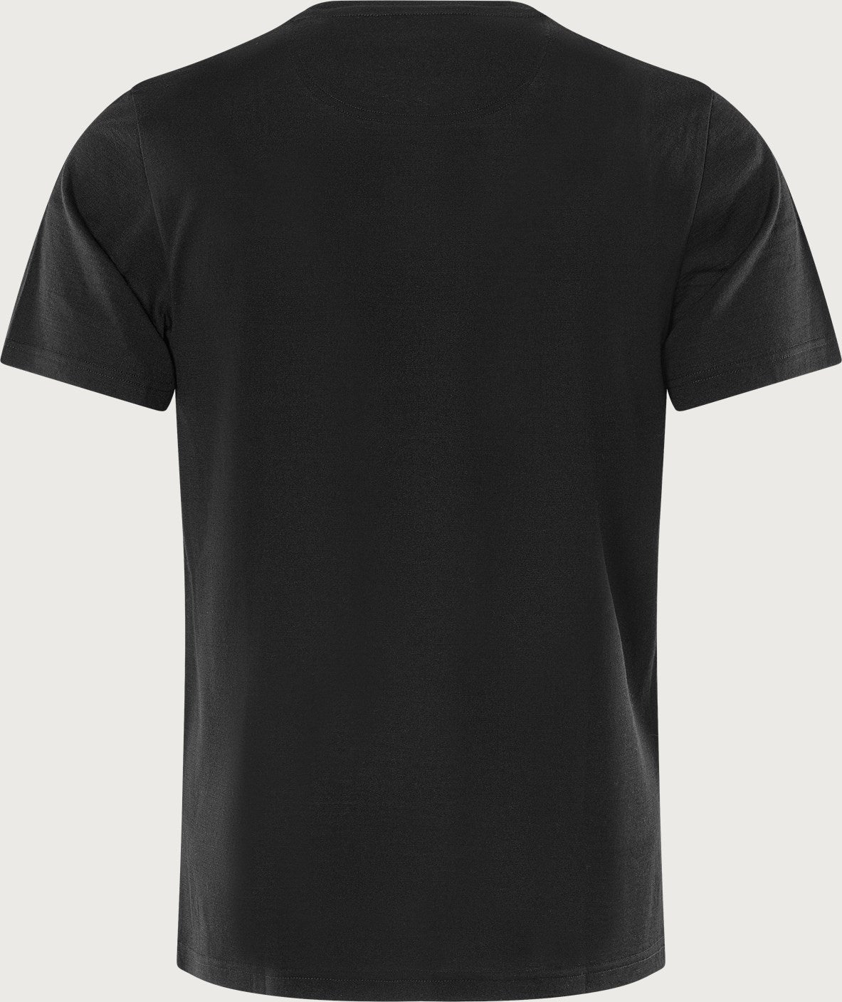 Litus merinovilla T-paita, unisex - Musta
