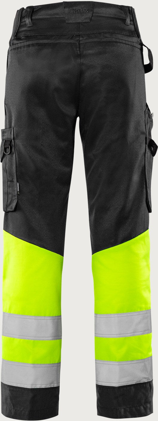 Huomiohousut, luokka 1 – Green 2649 GPLU - Neonkeltainen/Musta