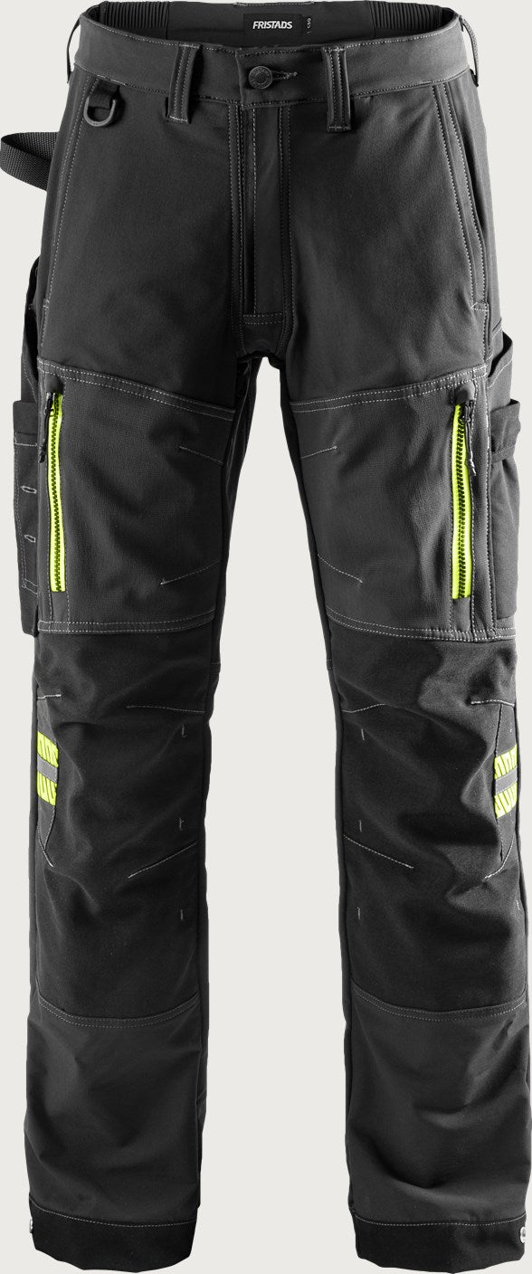 Stretch housut – 2578 STP - Musta