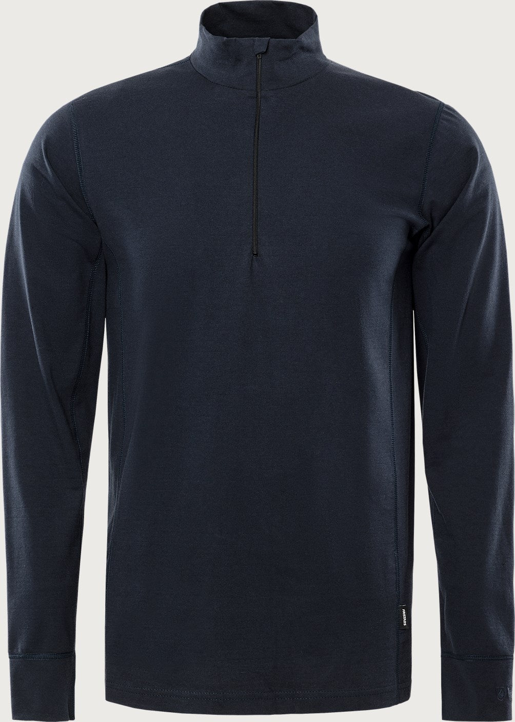 Palosuojattu half zip kerrastopaita – Flamestat 7029 MOFN - Navysininen