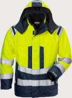 Naisten huomiotalvitakki, luokka 3 – Airtech® 4037 GTT - Neonkeltainen/Tummansininen