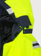 3-in-1 huomiotalviparka, luokka 3 – GORE-TEX 4989 GXB - Neonkeltainen/Tummansininen