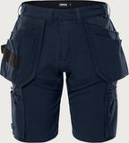 Rakentajan stretch shortsit – 2598 LWS - Navysininen