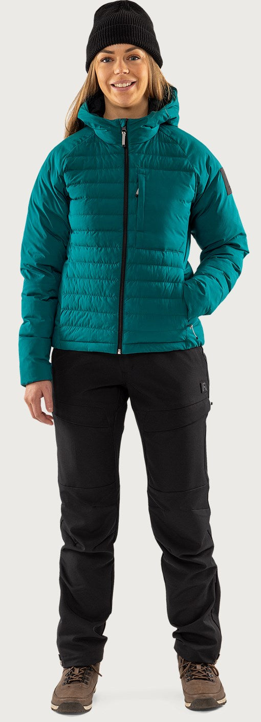 Atmos Primaloft® hupullinen toppatakki naisten - Petrooli