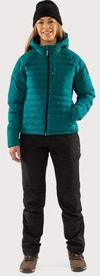 Atmos Primaloft® hupullinen toppatakki naisten - Petrooli