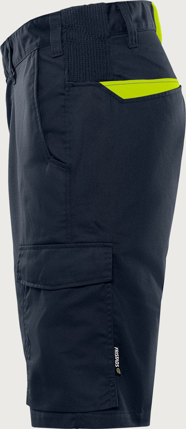 Shortsit – 2932 GWM - Navysininen/Neonkeltainen