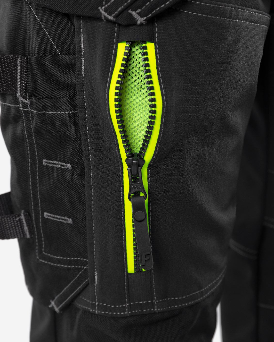 Rakentajan stretch housut – 2566 STP - Musta