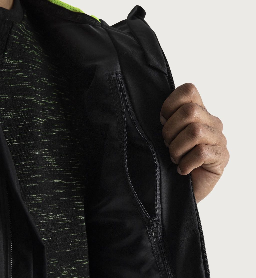 Kuoritakki – GORE-TEX 4864 GXP - Musta/Neonkeltainen