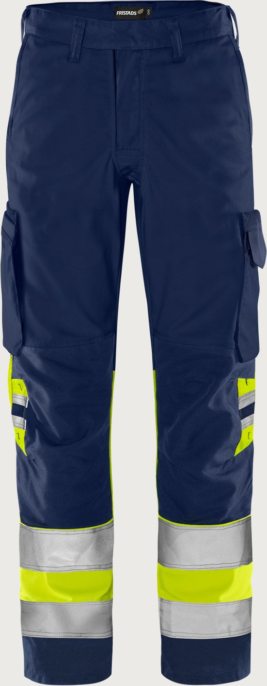 Huomiohousut, luokka 1 – Green 2668 GPLU - Neonkeltainen/Tummansininen