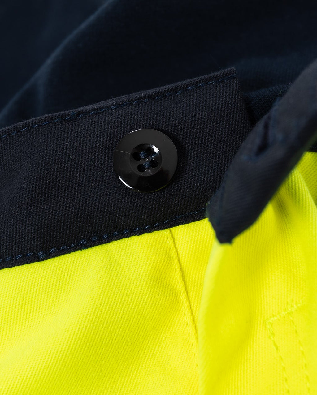 Palosuojatut stretch huomioäitiyshousut, luokka 2 – Flamestat 2507 ATHF - Neonkeltainen/Tummansininen