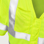 Palosuojattu huomioliivi, luokka 3 – 5023 FHA - Neonkeltainen