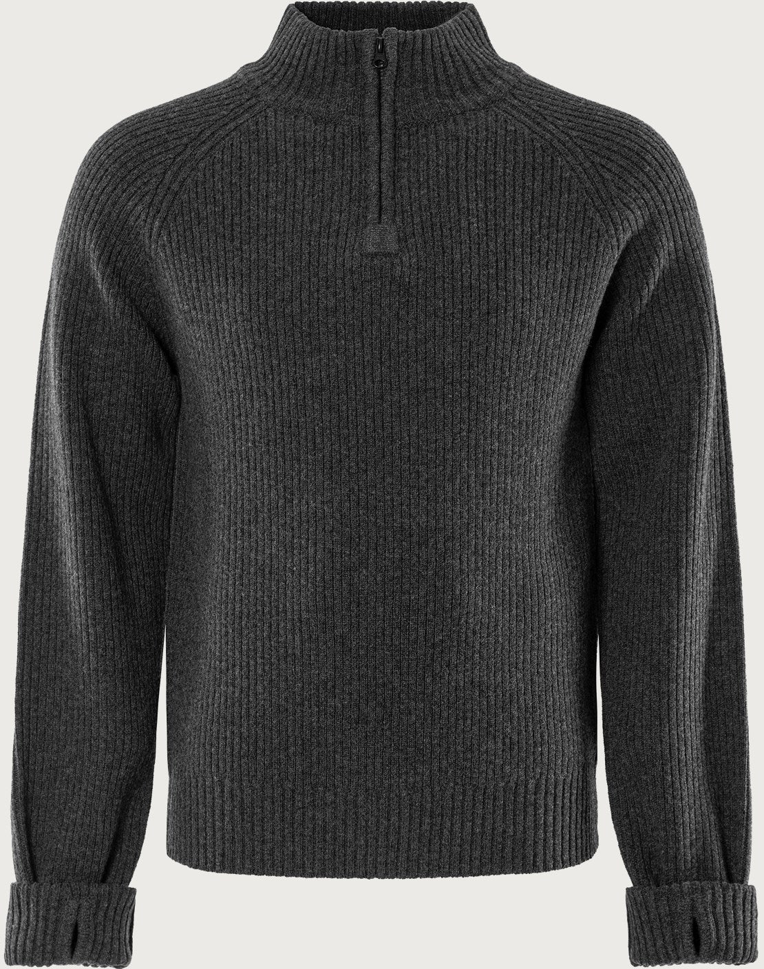 Terra villapaita, unisex - Tumma harmaameleerattu