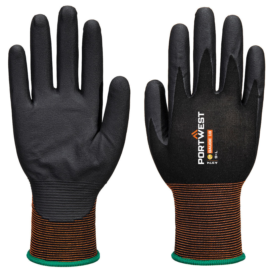GP Grip 18 Nitriilinen mikrovaahtopinnoitettu käsine