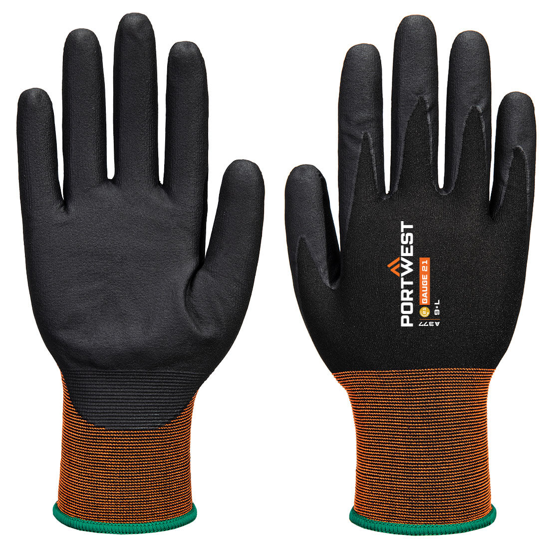 GP Grip 21 Nitriilinen mikrovaahtopinnoitettu käsine