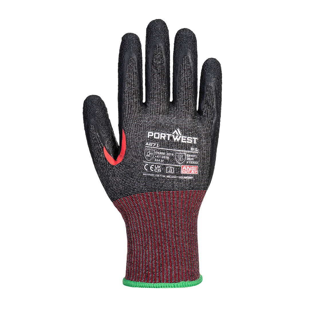 CS Viiltosuoja F13 Latex - Musta