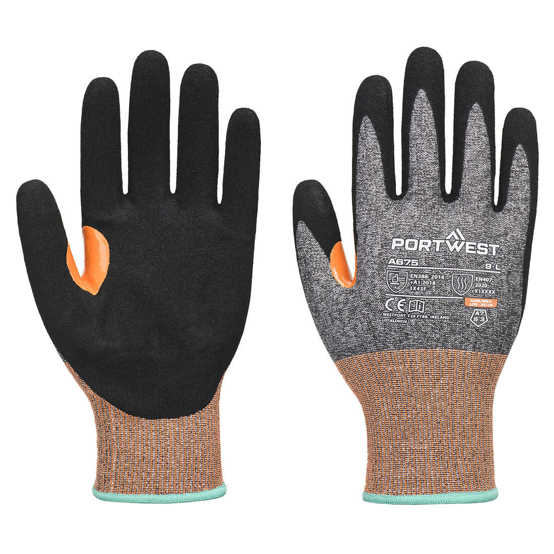 CS Cut G18 Nitrile Sand A7 Glv