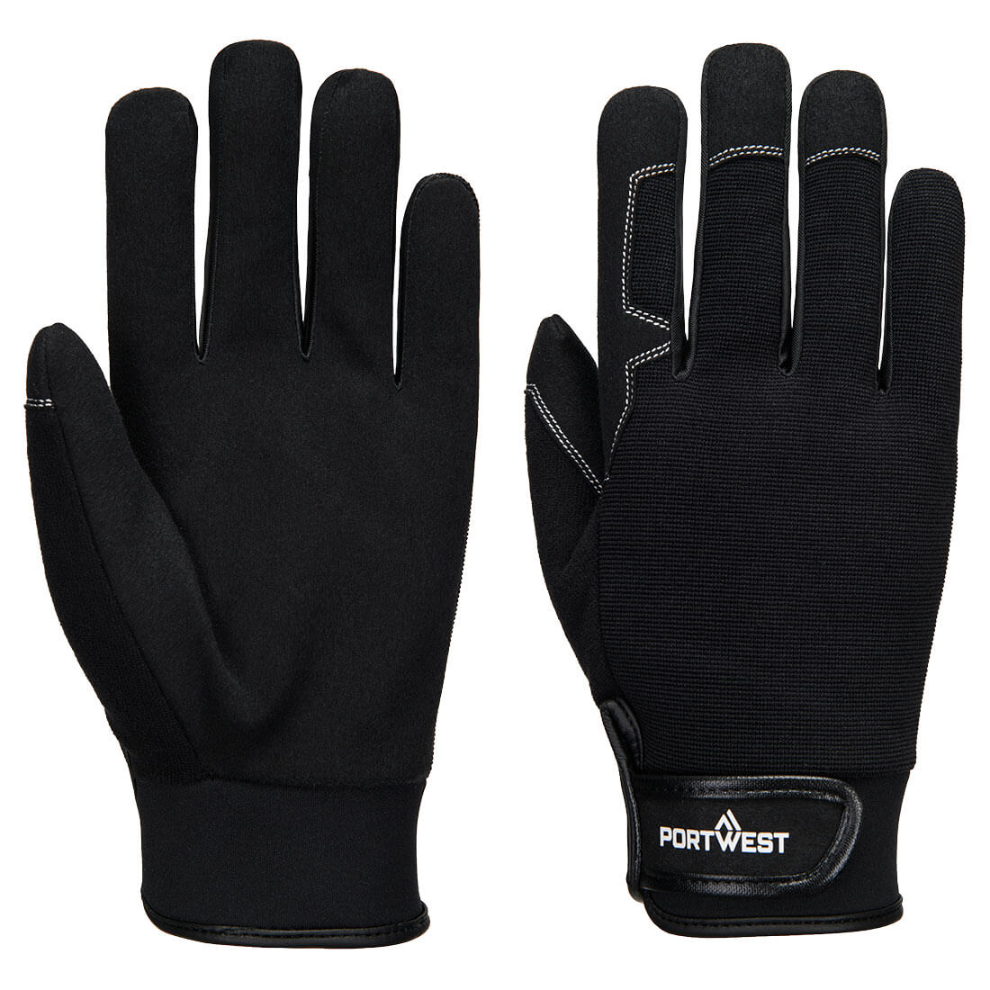 Mechanic 81 Glove - Musta