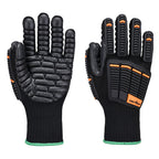 Anti-Vibration Impact 10 Glove - Musta