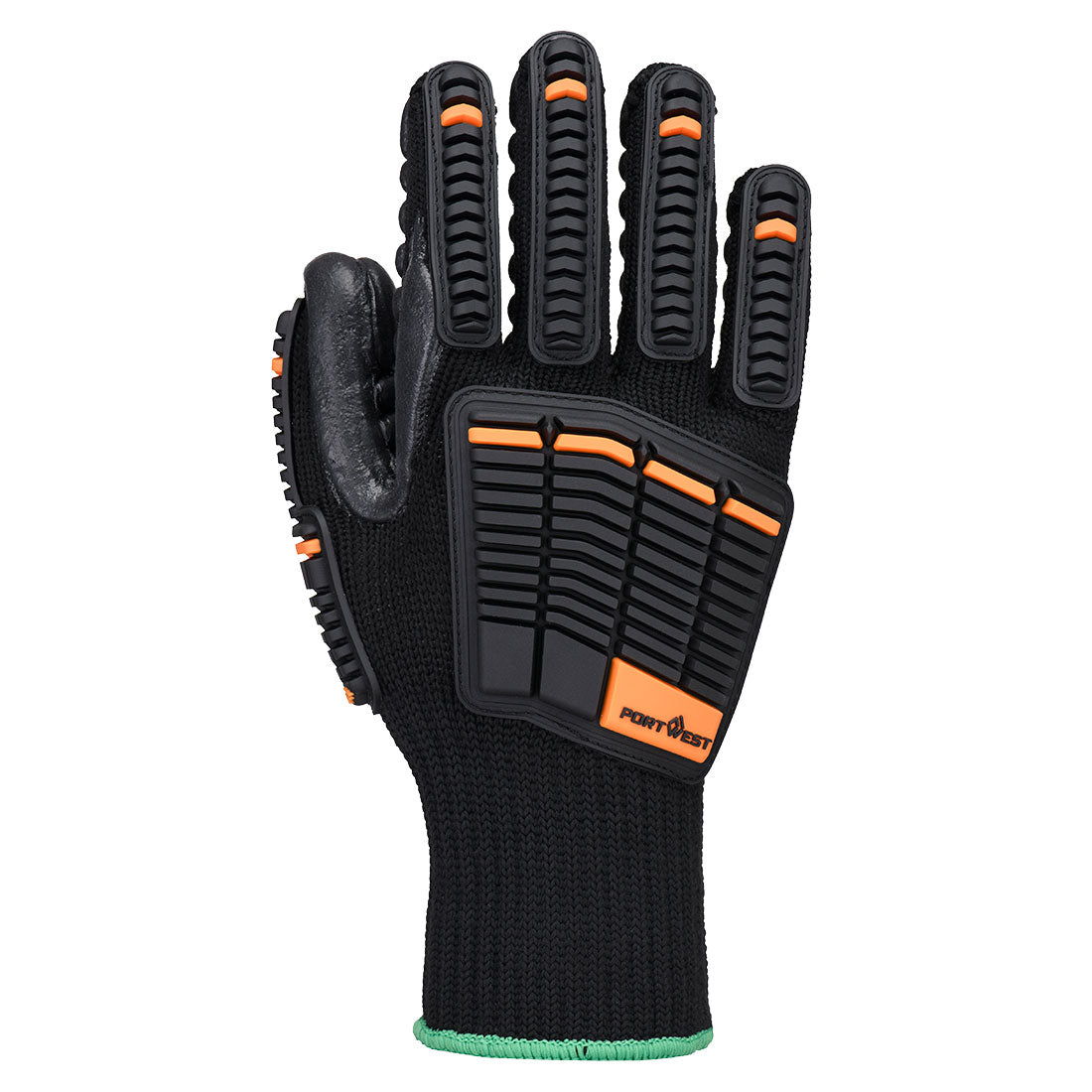 Anti-Vibration Impact 10 Glove - Musta