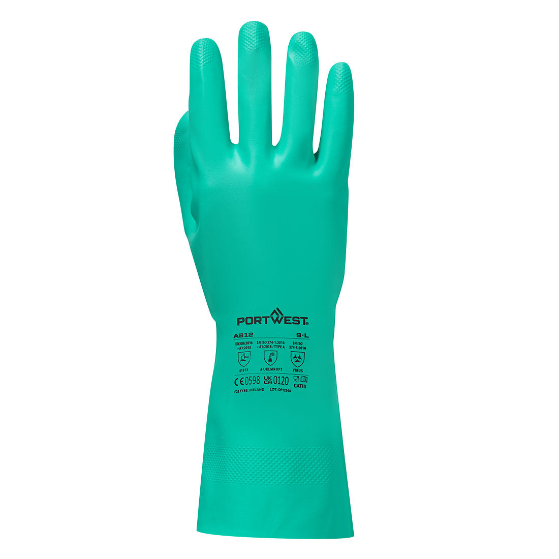 Nitrosafe Plus Kemikaalisuojakäsine - Vihreä