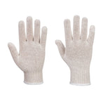 String Knit vuorikäsine (288 paria) - Valkoinen