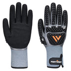 Impact F15 Foam TPR Cold Glove - Harmaa/musta