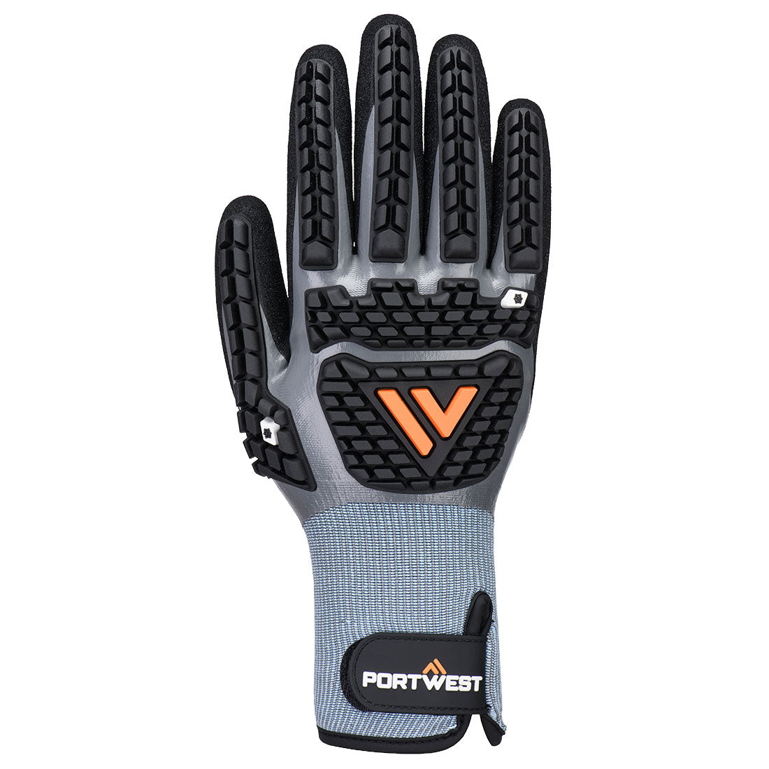 Impact F15 Foam TPR Cold Glove - Harmaa/musta