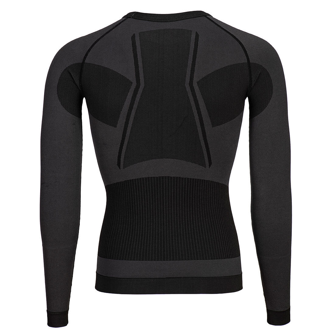 Dynaaminen Air Baselayer kompressioaluspaita - Hiilenmusta