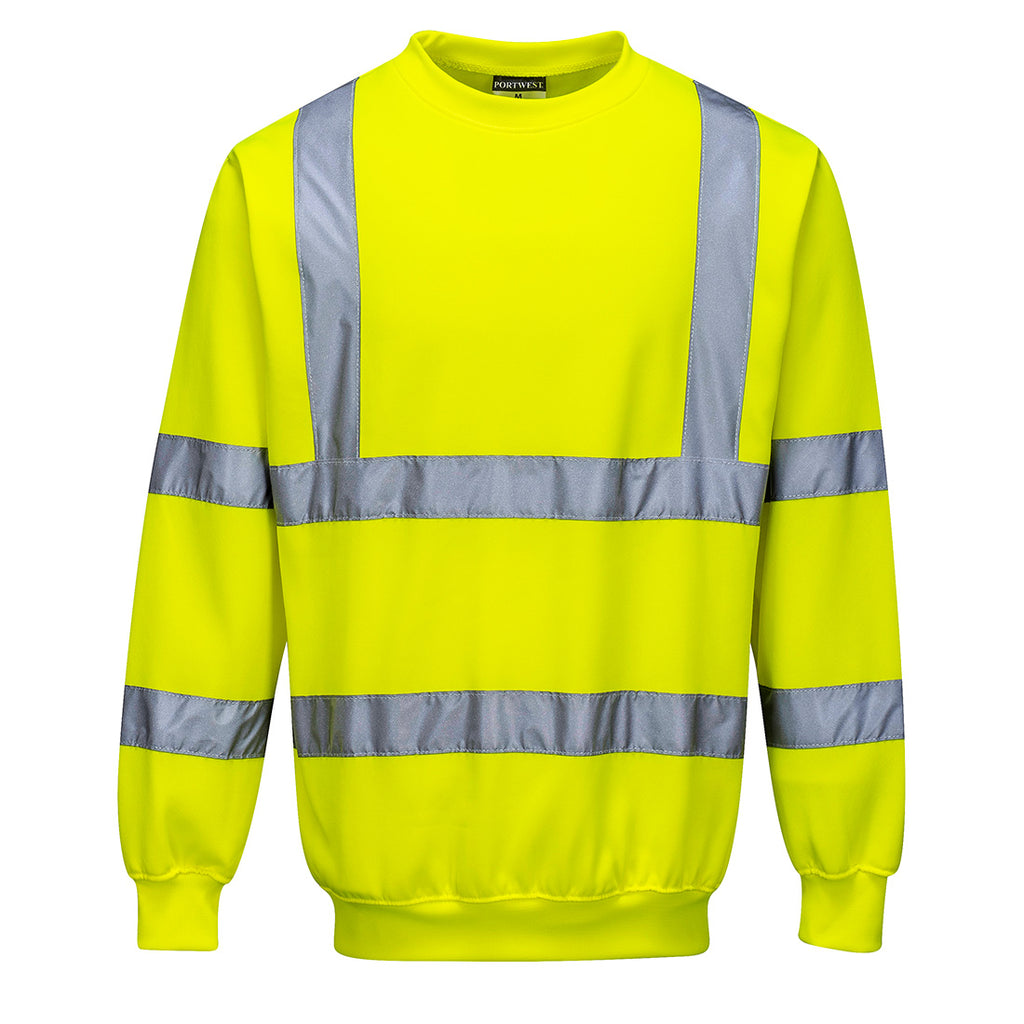 Hi-Vis Gollege-pusero - Keltainen