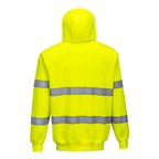 Hi-Vis vetoketjuhuppari - Keltainen