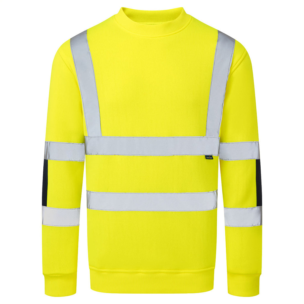 Hi-Vis Knit Sweatshirt - Keltainen