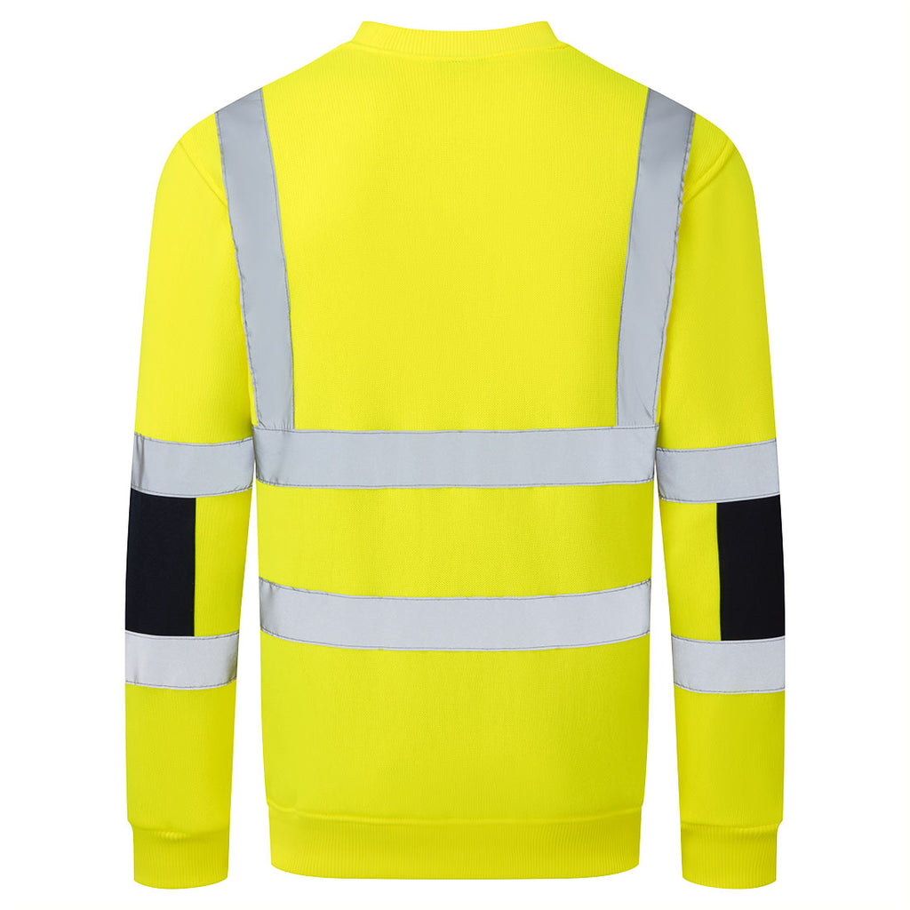 Hi-Vis Knit Sweatshirt - Keltainen