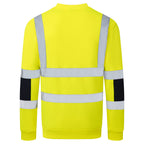 Hi-Vis Knit Sweatshirt - Keltainen