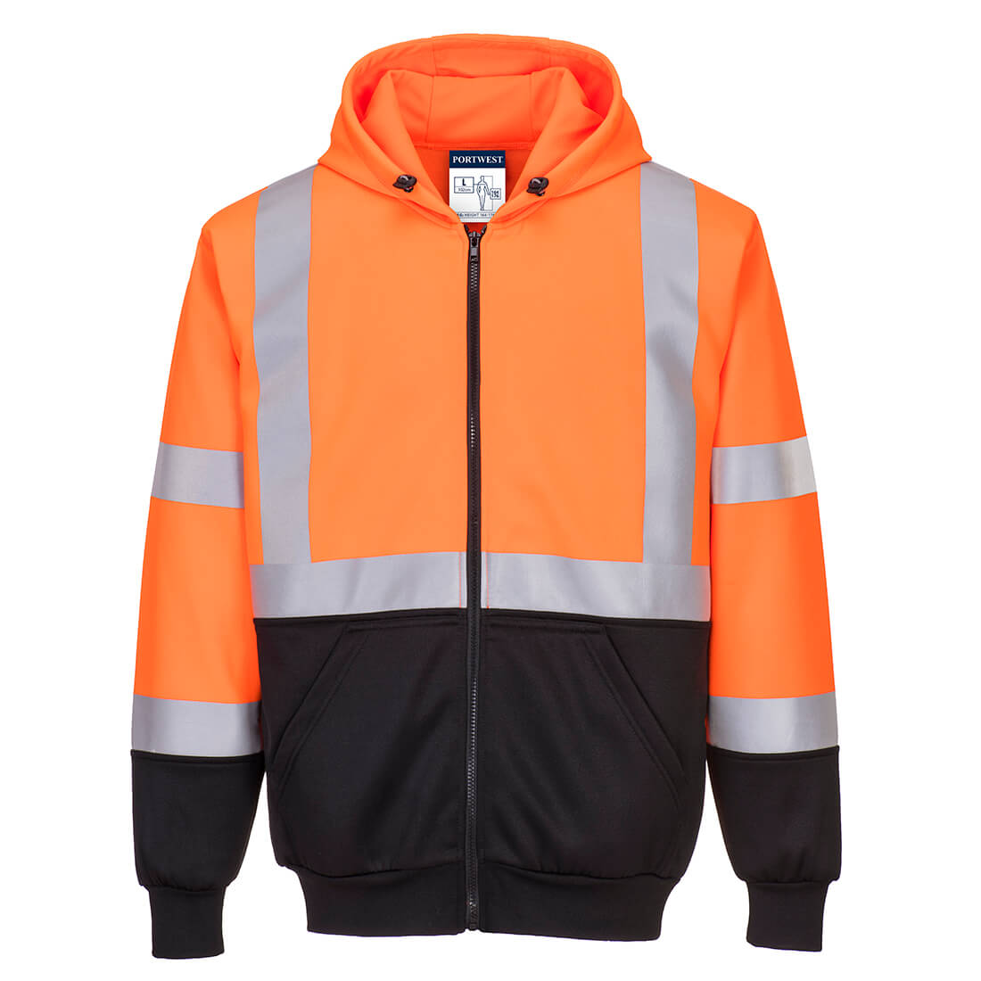 Hi-Vis vetoketjuhuppari