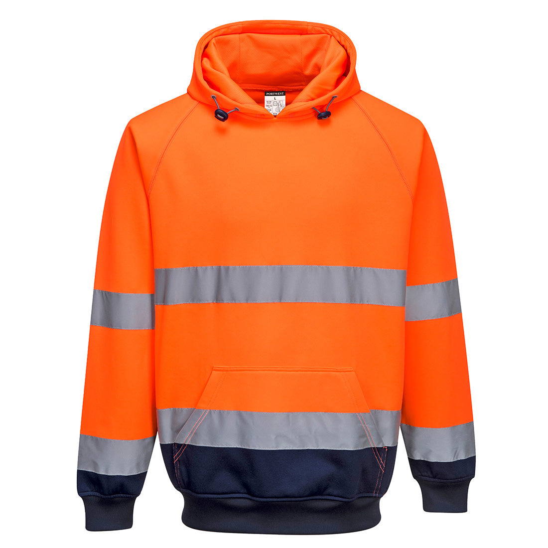 Kaksi sävy Hi-Vis huppari