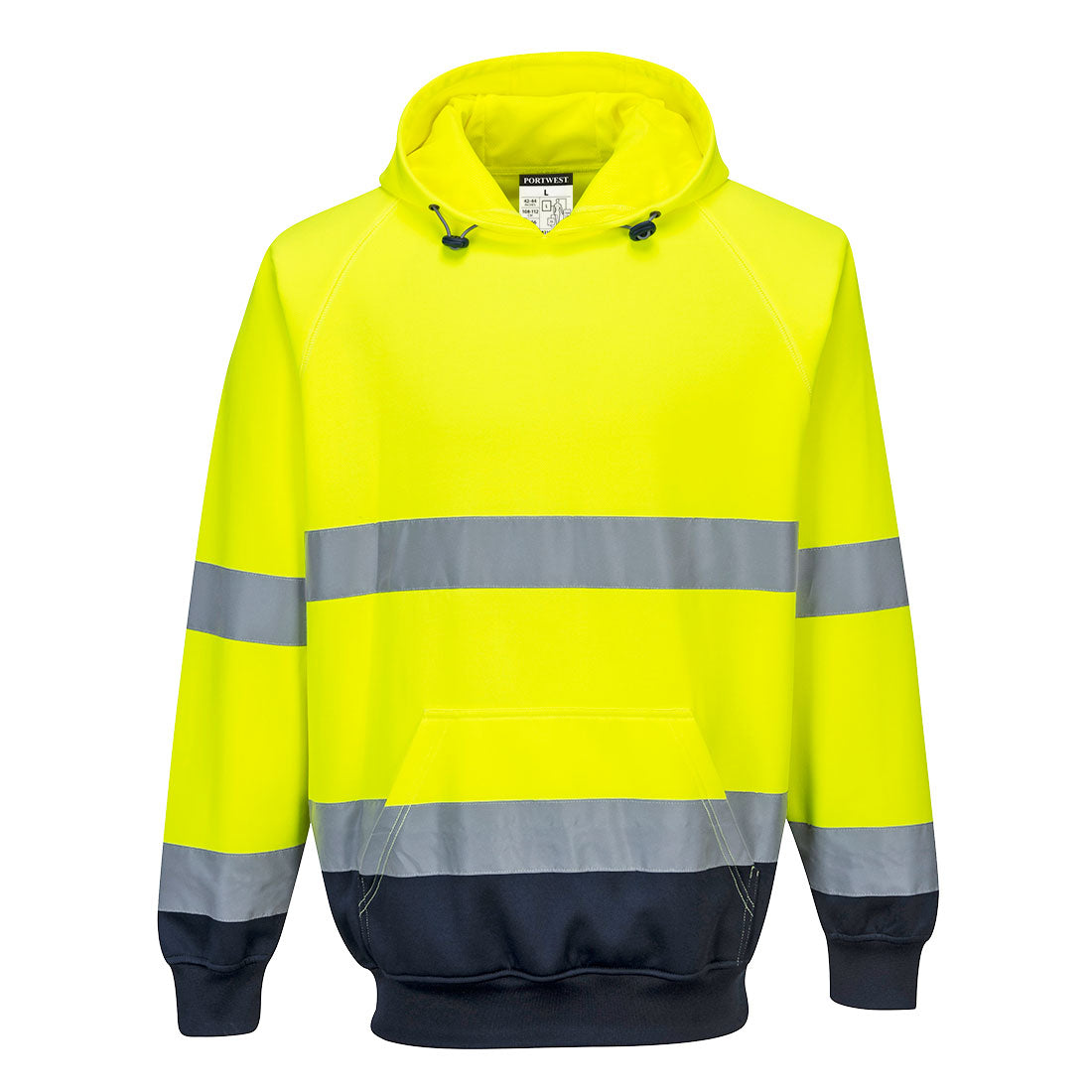 Kaksi sävy Hi-Vis huppari