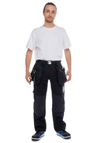 Morris Stretch Hi-Vis riipputaskuhousut