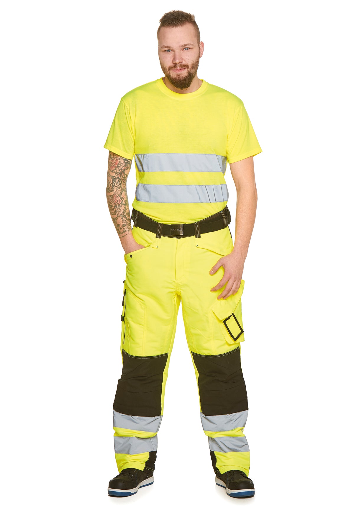 Quebec Hi-Vis topatut työhousut