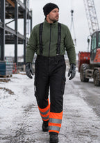 Noorvik Hi-Vis topatut työhousut