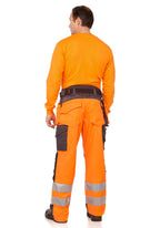 Carbon Hi-Vis riipputaskuhousut