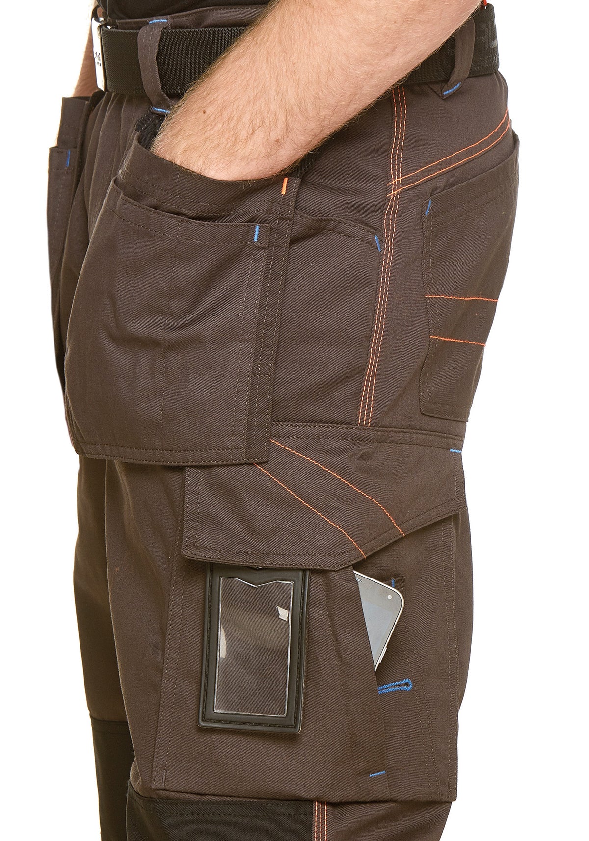 Nelson Hi-Vis riipputaskuhousut