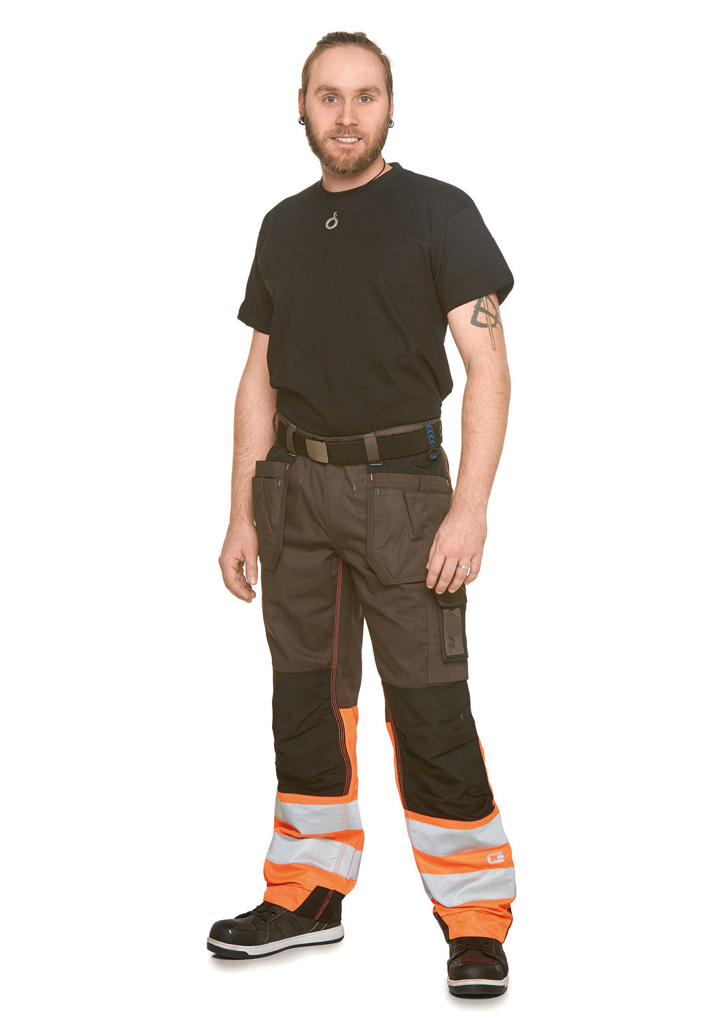Nelson Hi-Vis riipputaskuhousut