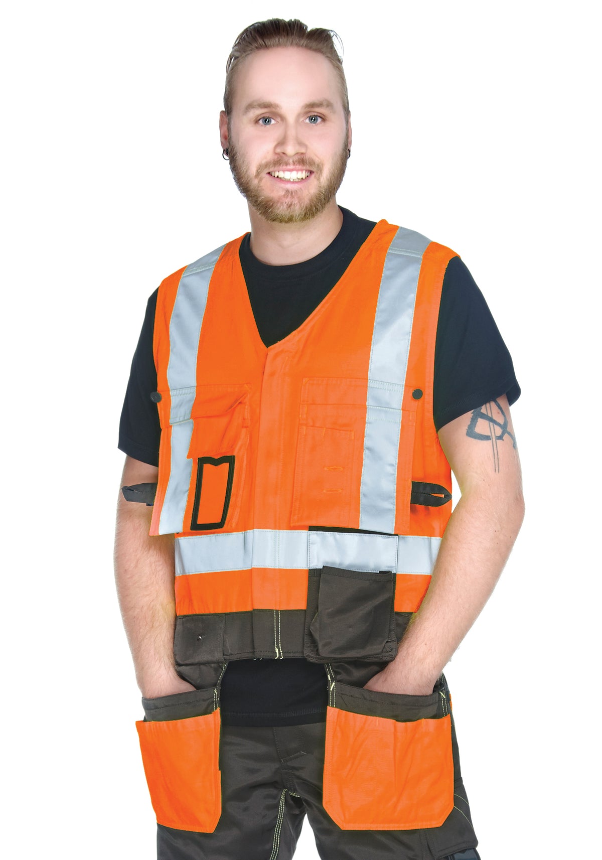 Norton Hi-Vis työkaluliivi – huomio-oranssi