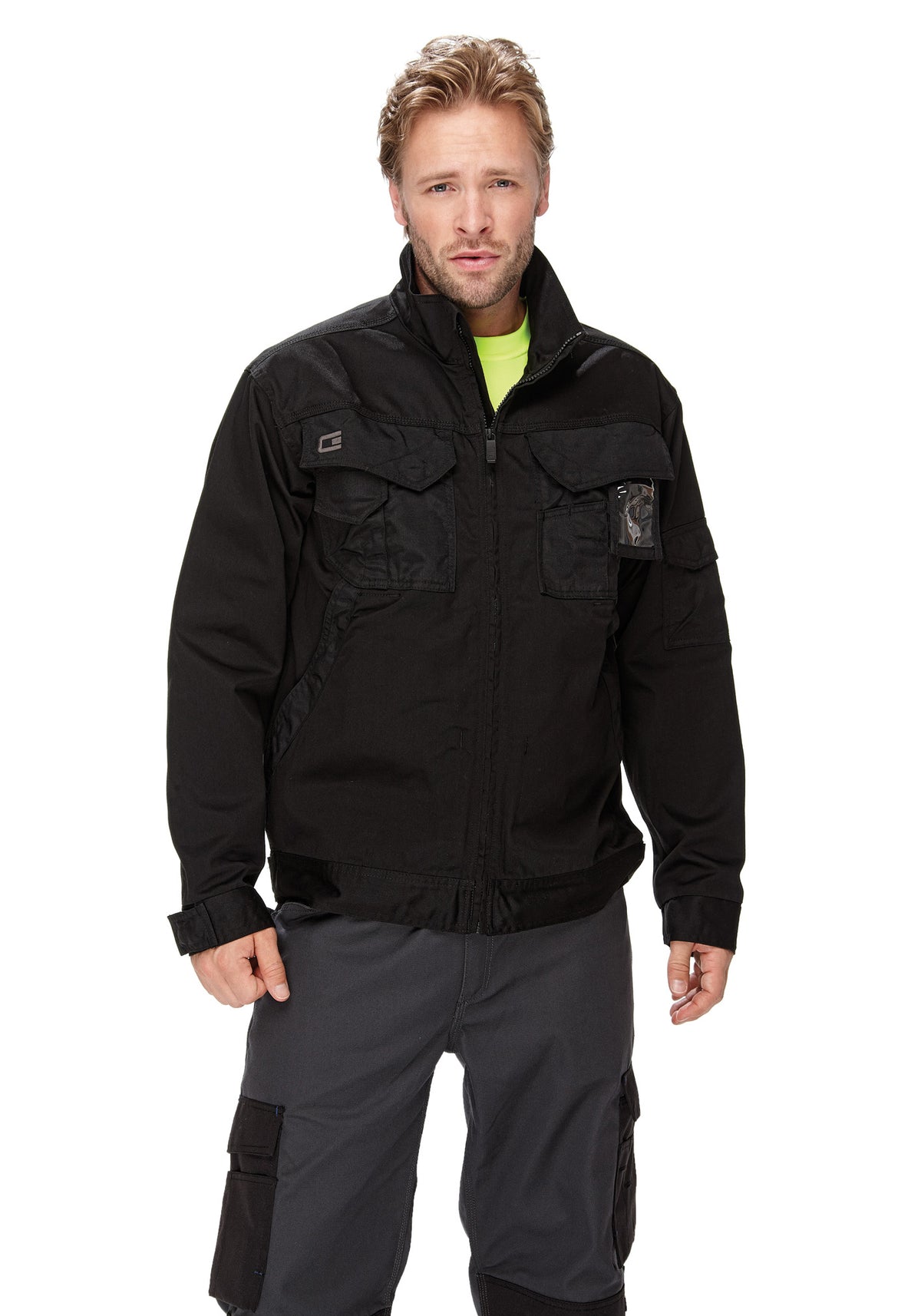 Woodland twill-takki – musta