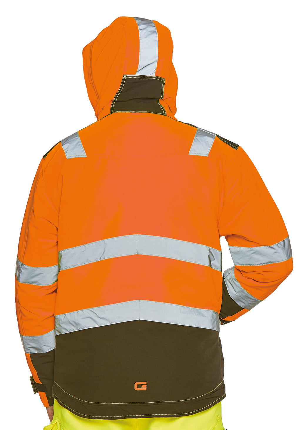 Kingston Hi-Vis topattu työtakki – huomio-oranssi