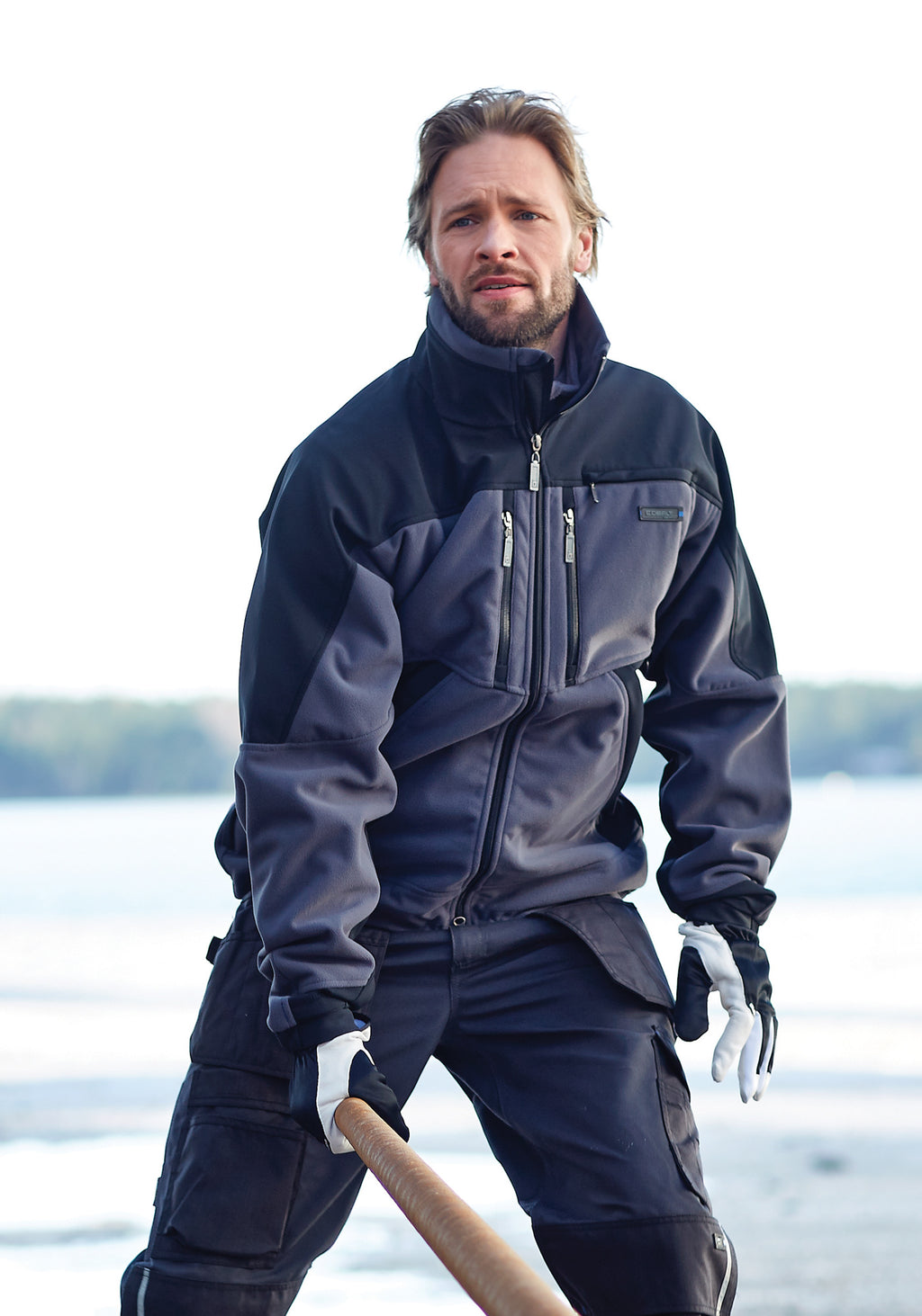 Windsor hybridi fleece/softshell-takki