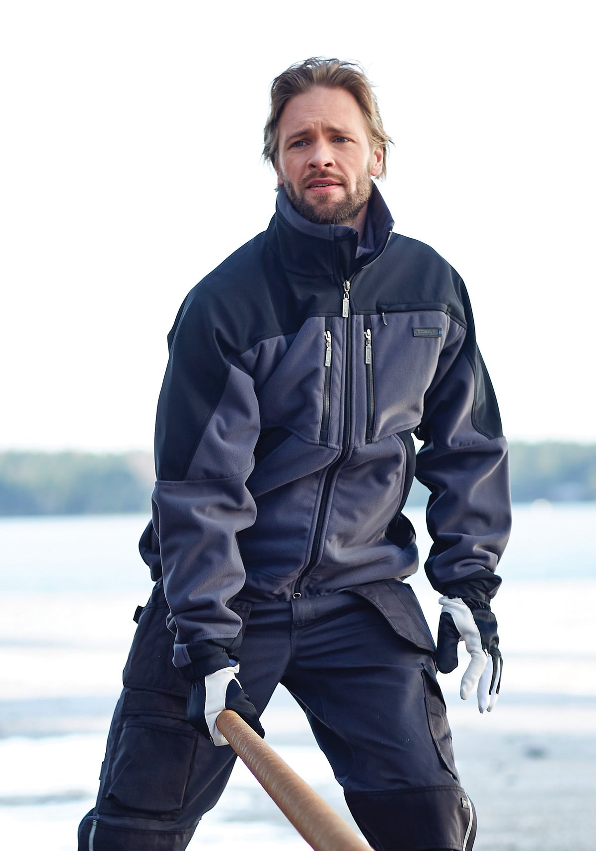 Windsor hybridi fleece/softshell-takki