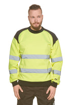 Portland Hi-Vis collegepaita – huomiokeltainen