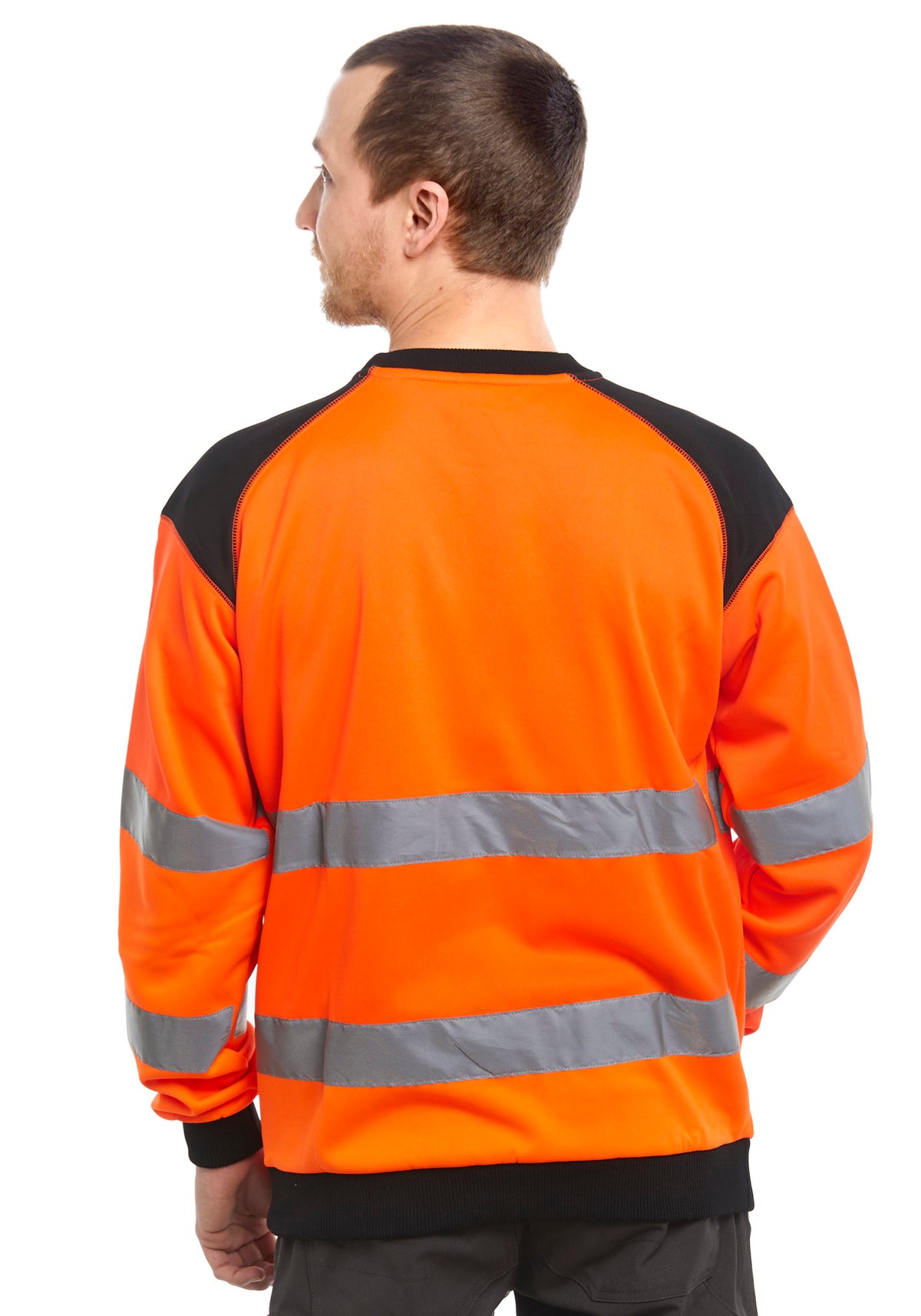 Portland Hi-Vis collegepaita – huomio-oranssi
