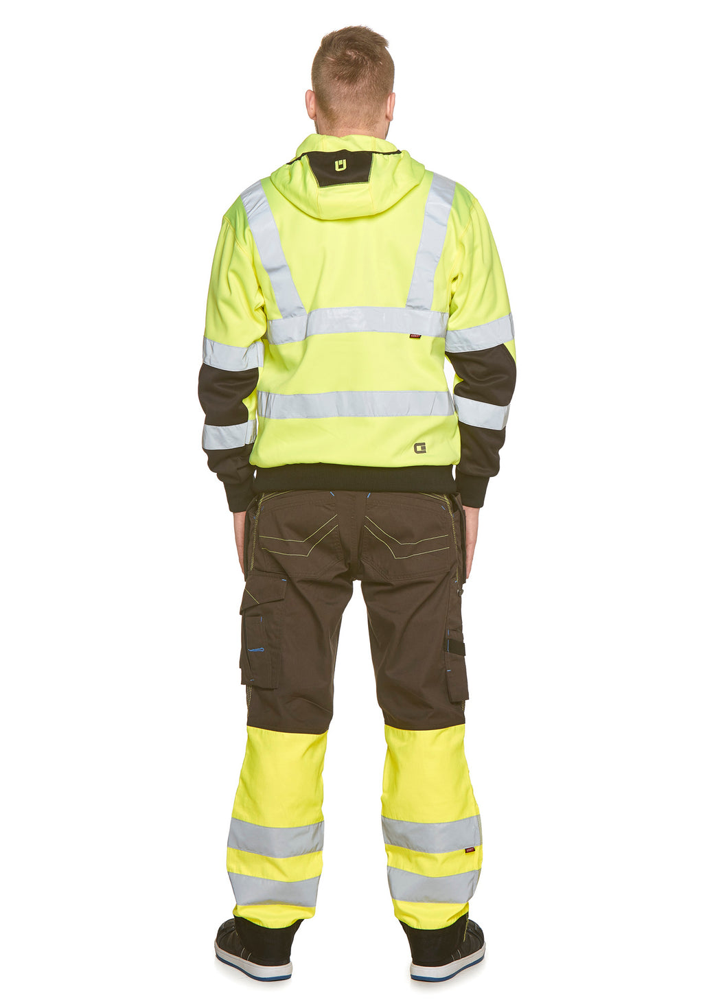 Orlando Hi-Vis vetoketjuhuppari – huomiokeltainen